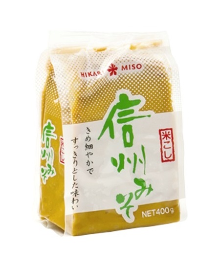 Miso Shinshu Shiro in pasta Hikari 400 g.